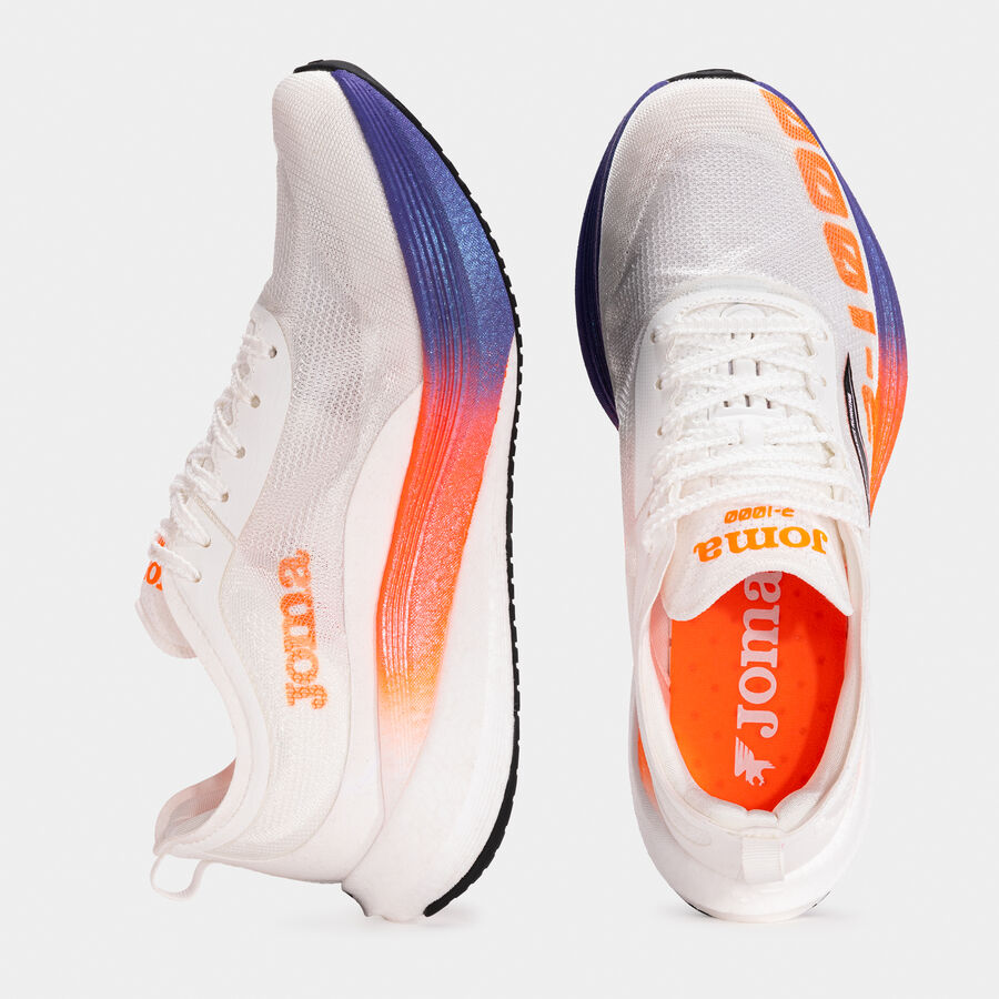 Zapatillas running R1000 25 unisex blanco