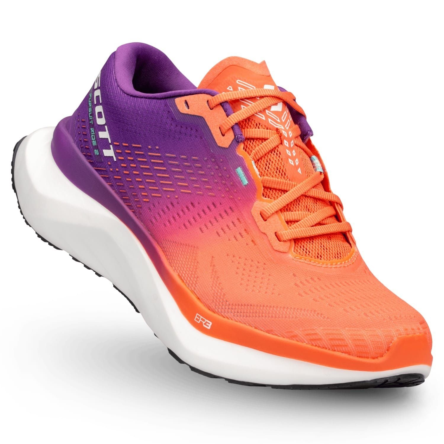 Zapatillas para mujer SCOTT Pursuit Ride 2 - liquid purple/spring red