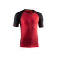 Camiseta unisex LURBEL - Spirit short sleeves - Rojo/negro