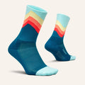 CALCETINES FEETURES ELITE LIGHT CUSHION MINI CREW - Blue Swell