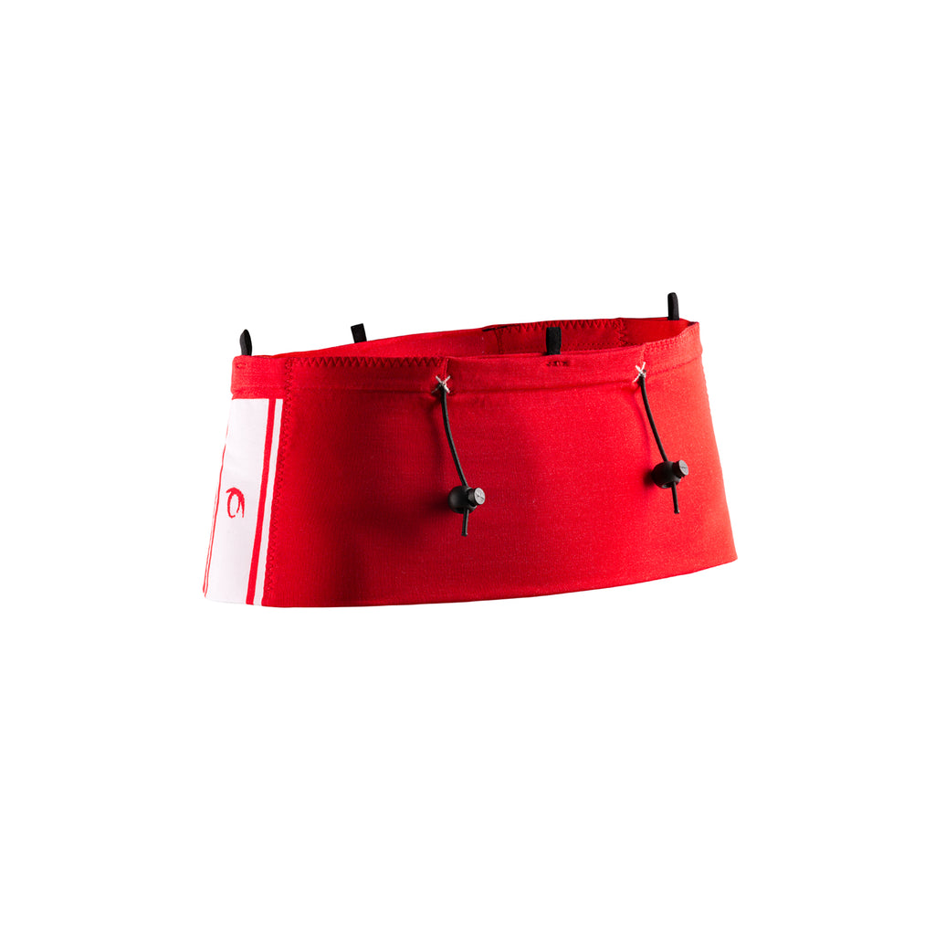 CINTURÓN LURBEL LOOP THREE - Rojo / Blanco