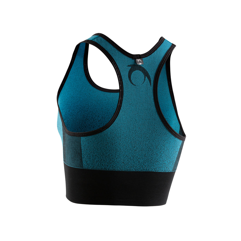 Top deportivo LURBEL Venus - Turquesa / Negro