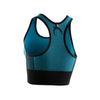 Top deportivo LURBEL Venus - Turquesa / Negro