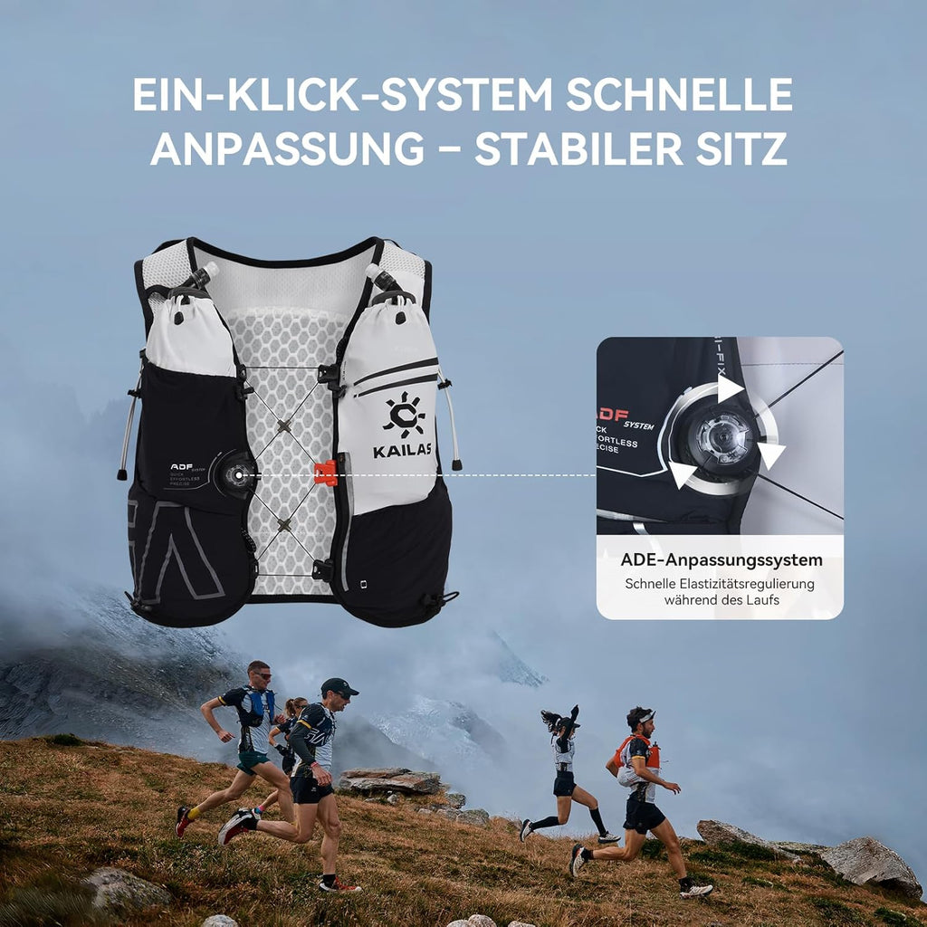Chaleco Hidratación KAILAS FUGA AIR 8 IV - Black