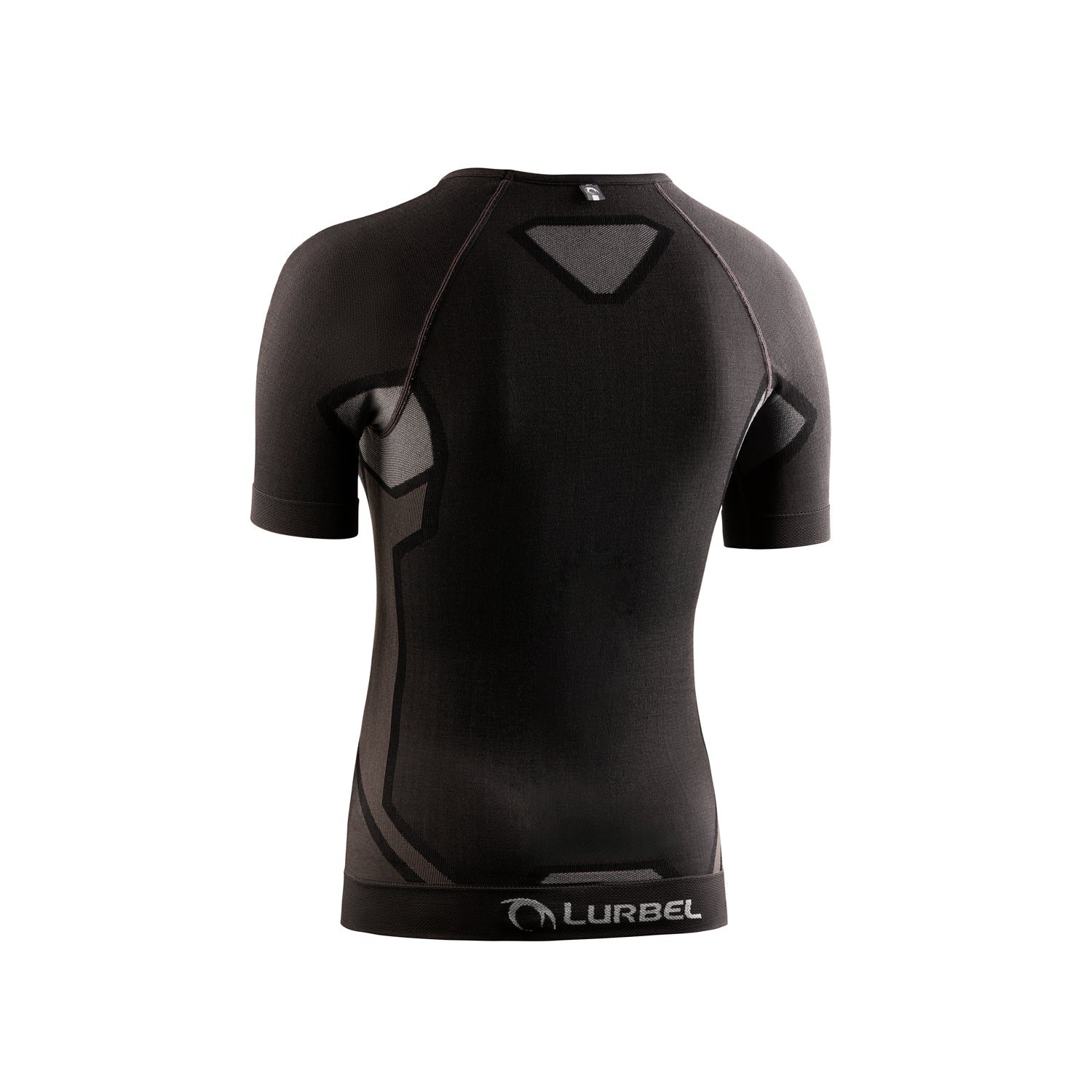 Camiseta térmica LURBEL Cristallo neutral short sleeves w - Black